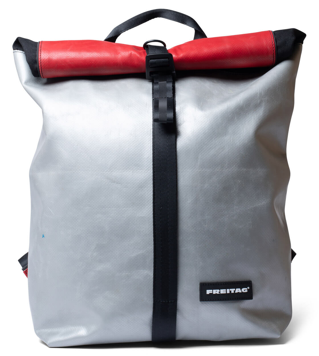 Freitag Backpack Clapton silver/red