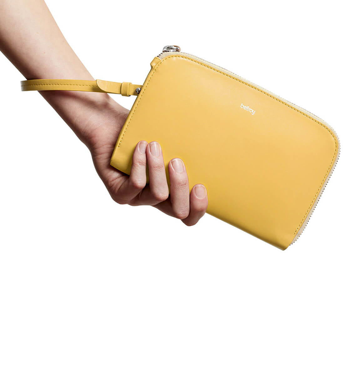 Bellroy Clutch yellow lemon