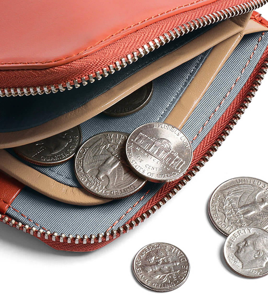 Bellroy Wallet Pocket Mini red tangelo