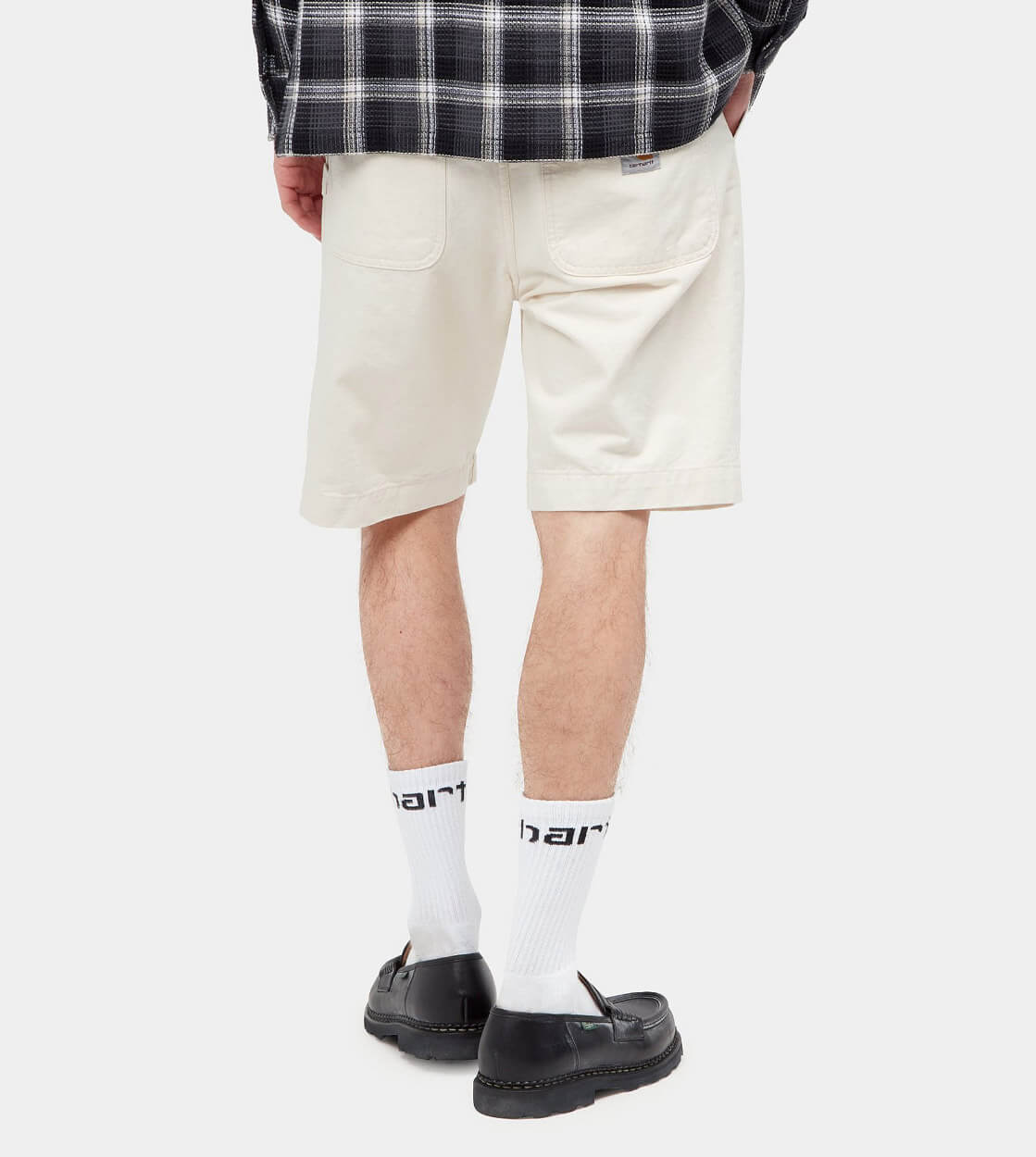 Carhartt WIP Shorts Wesley beige natural garment dyed