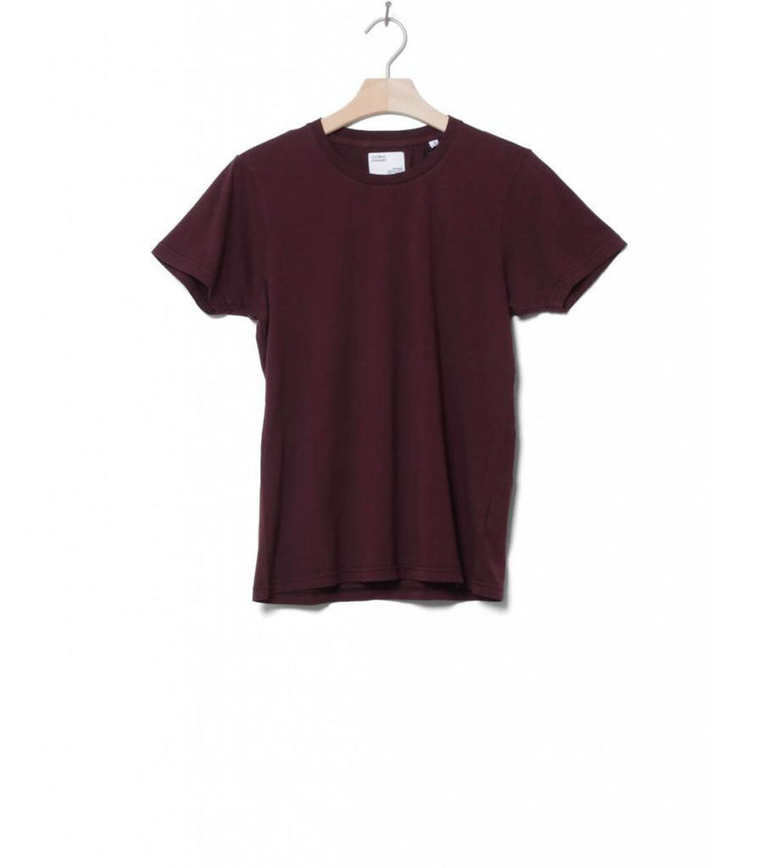 Colorful Standard W T-Shirt CS 2051 red oxblood