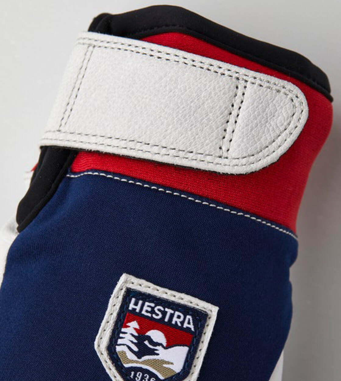 Hestra Gloves Ergo Active blue navy/offwhite/red