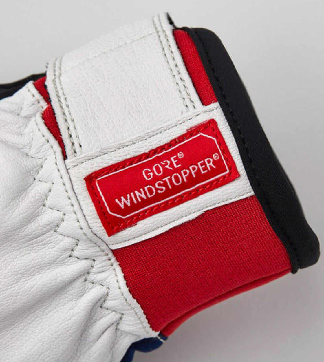 Hestra Gloves Ergo Active blue navy/offwhite/red