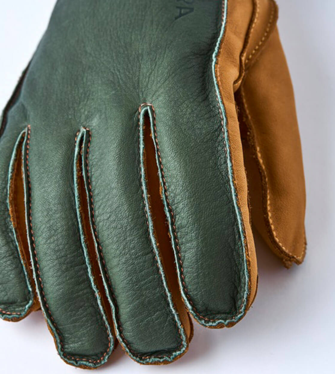 Hestra Gloves Wakayama 5 Finger green forest/cork – ROLLING ROCK SHOP