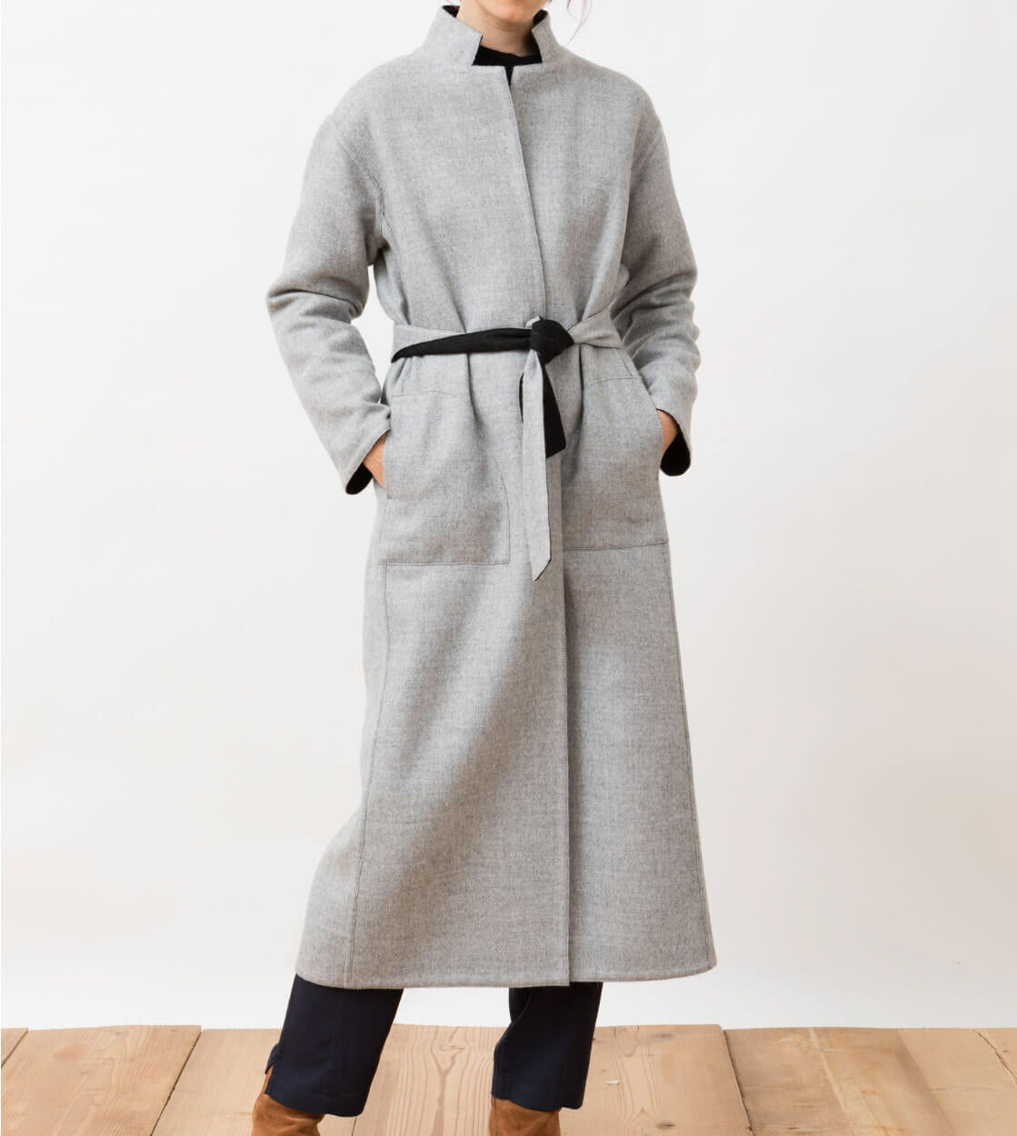 Jungle Folk W Coat Alice Reversible grey/black