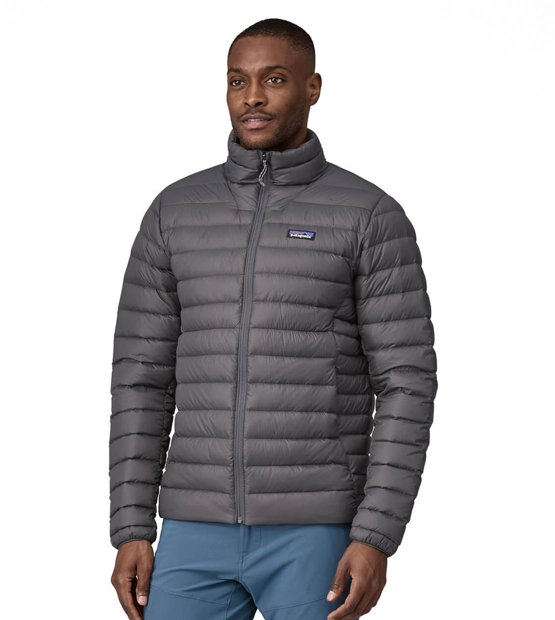 Patagonia Jacket Down Sweater grey forge w/forge – ROLLING ROCK SHOP