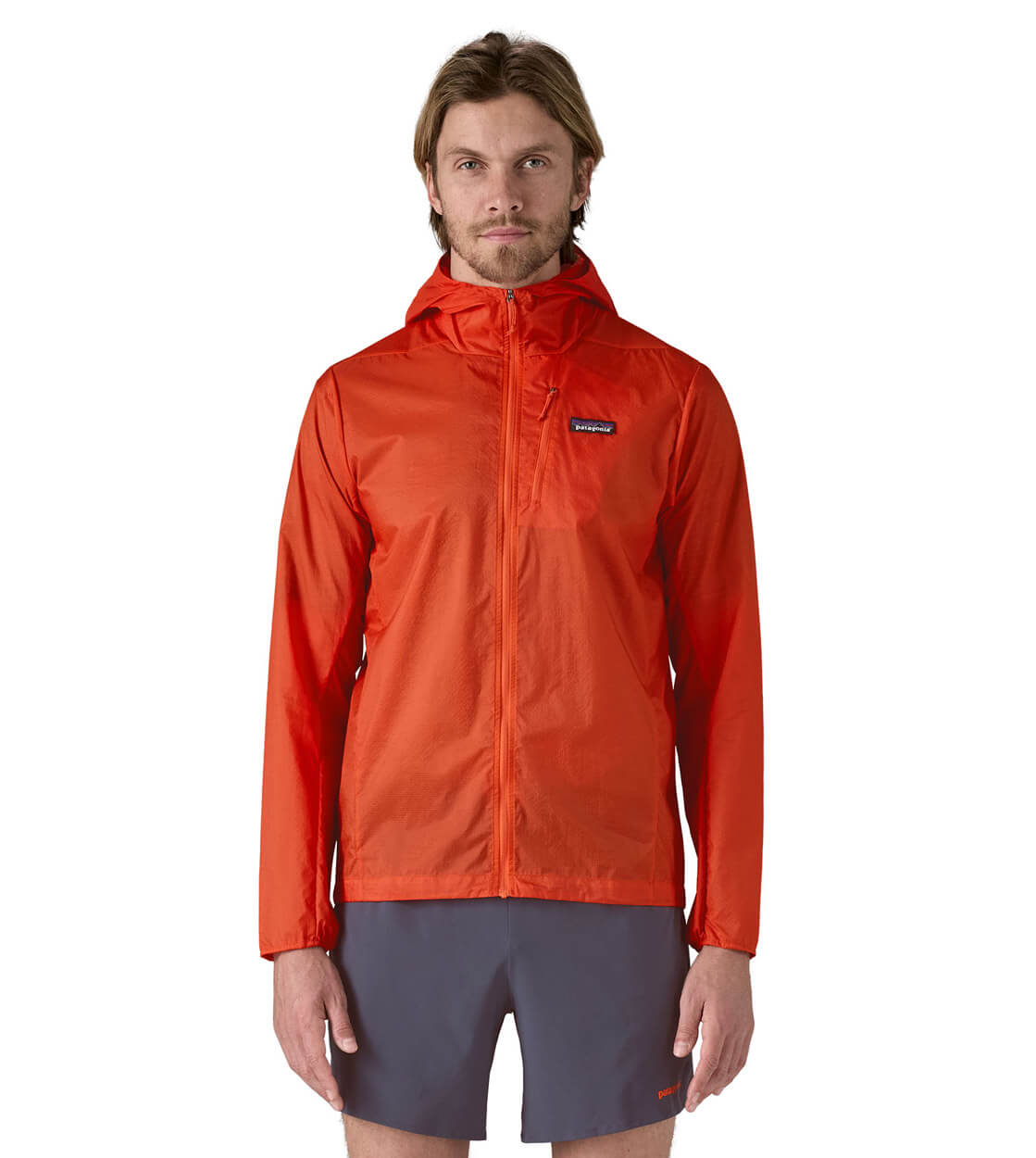 Patagonia Jacket Houdini red pollinator orange – ROLLING ROCK SHOP
