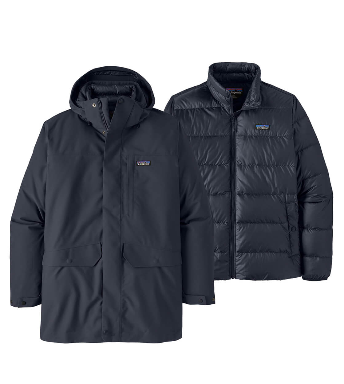 Patagonia Winterjacket Tres 3-in-1 Parka blue new navy – ROLLING