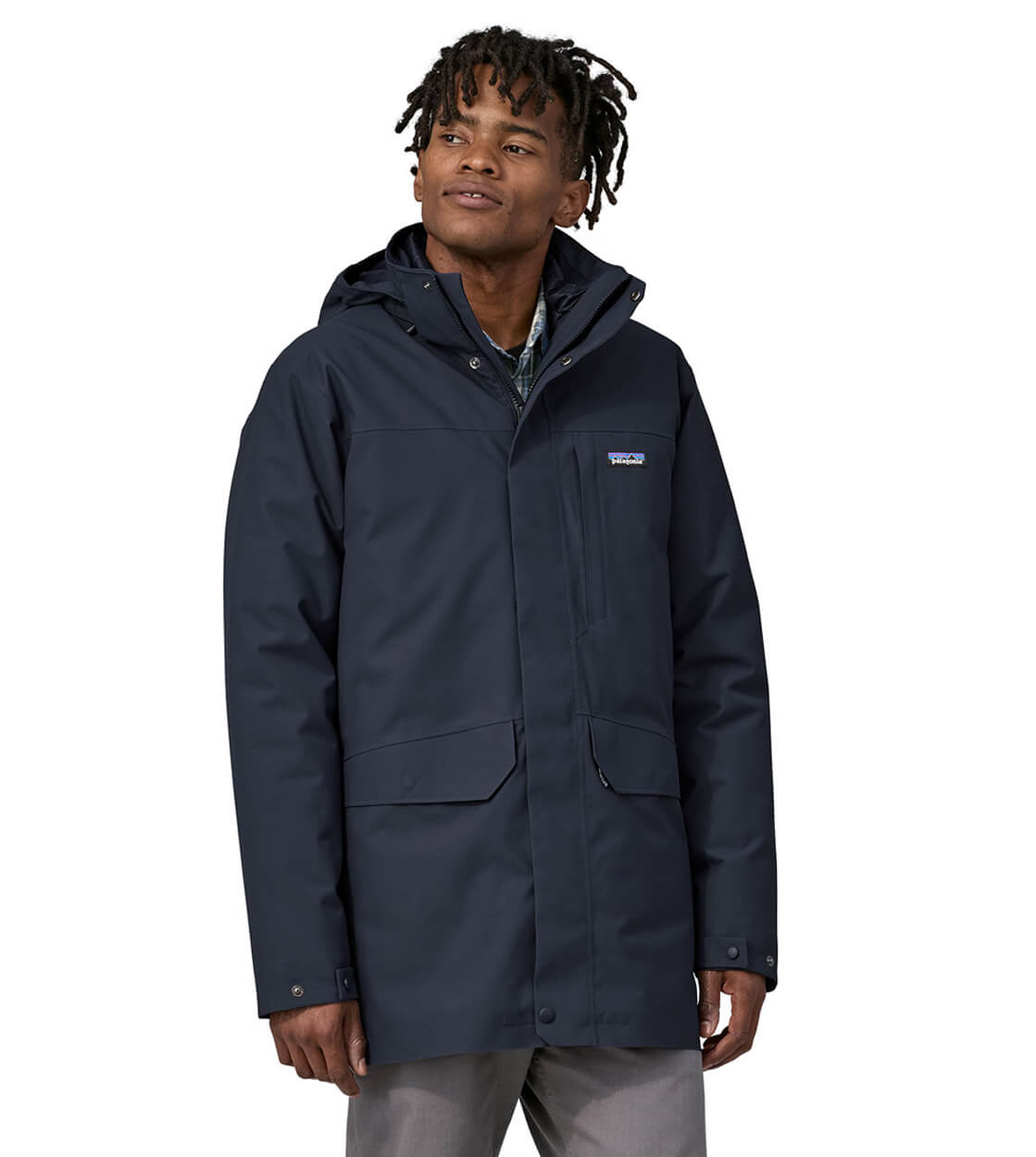 Patagonia Winterjacket Tres 3-in-1 Parka blue new navy – ROLLING Patagonia Winterjacket Tres 3-in-1 Parka blue new navy – ROLLING