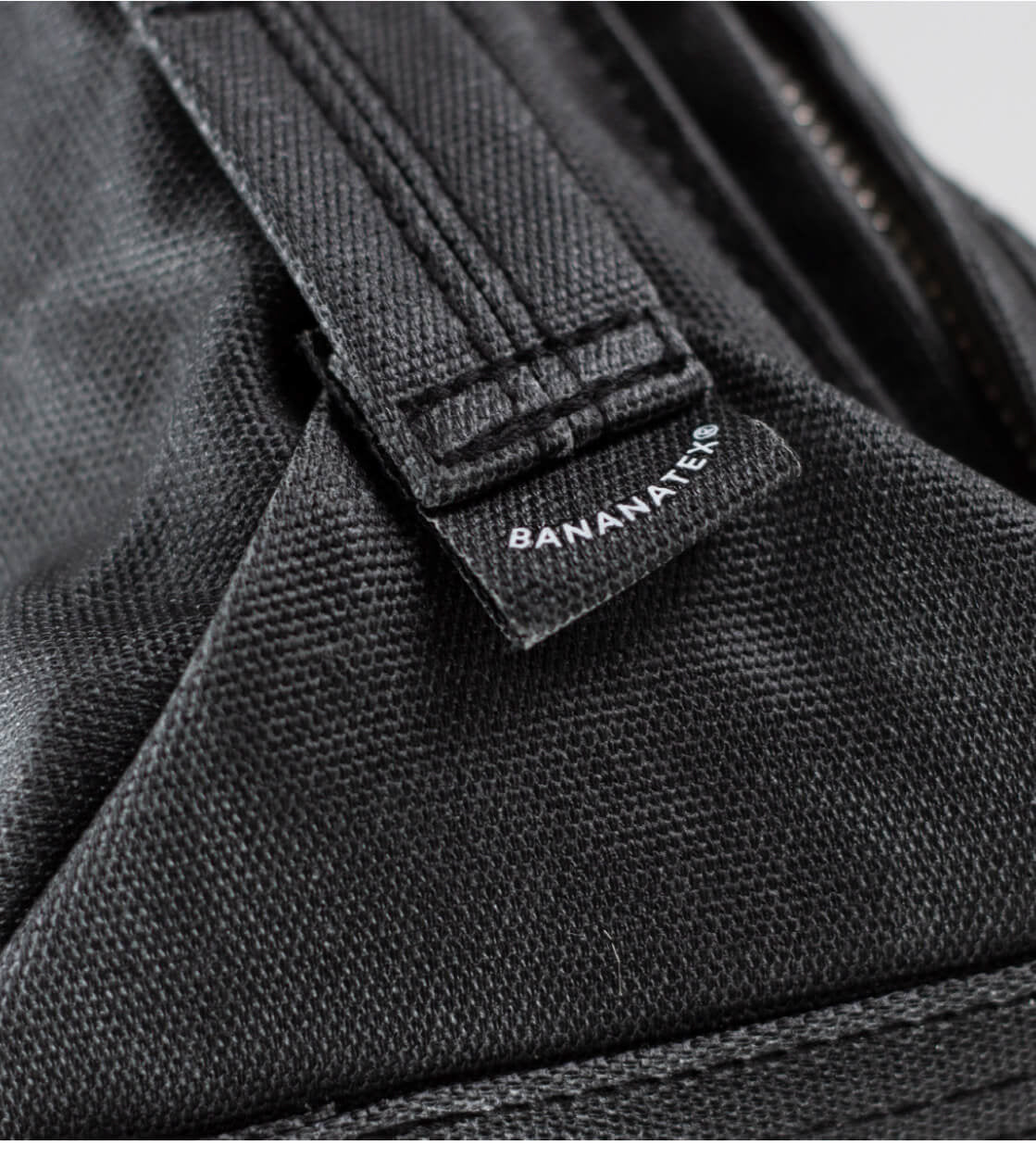 Qwstion Backpack Roll Pack black waxed