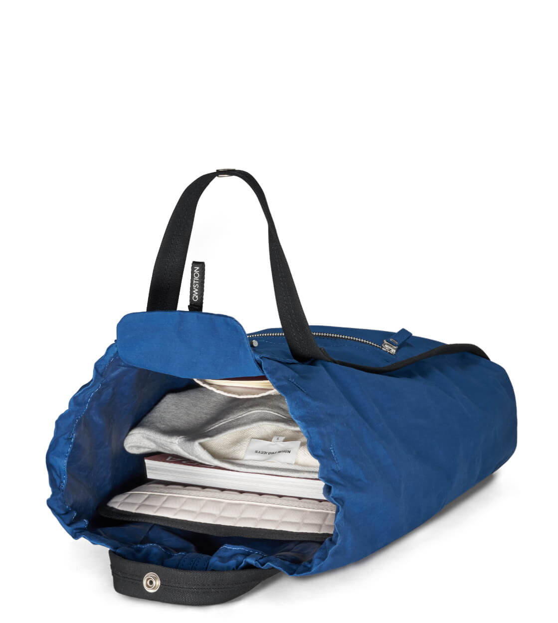 Qwstion Bag Medium Bucket bluebird
