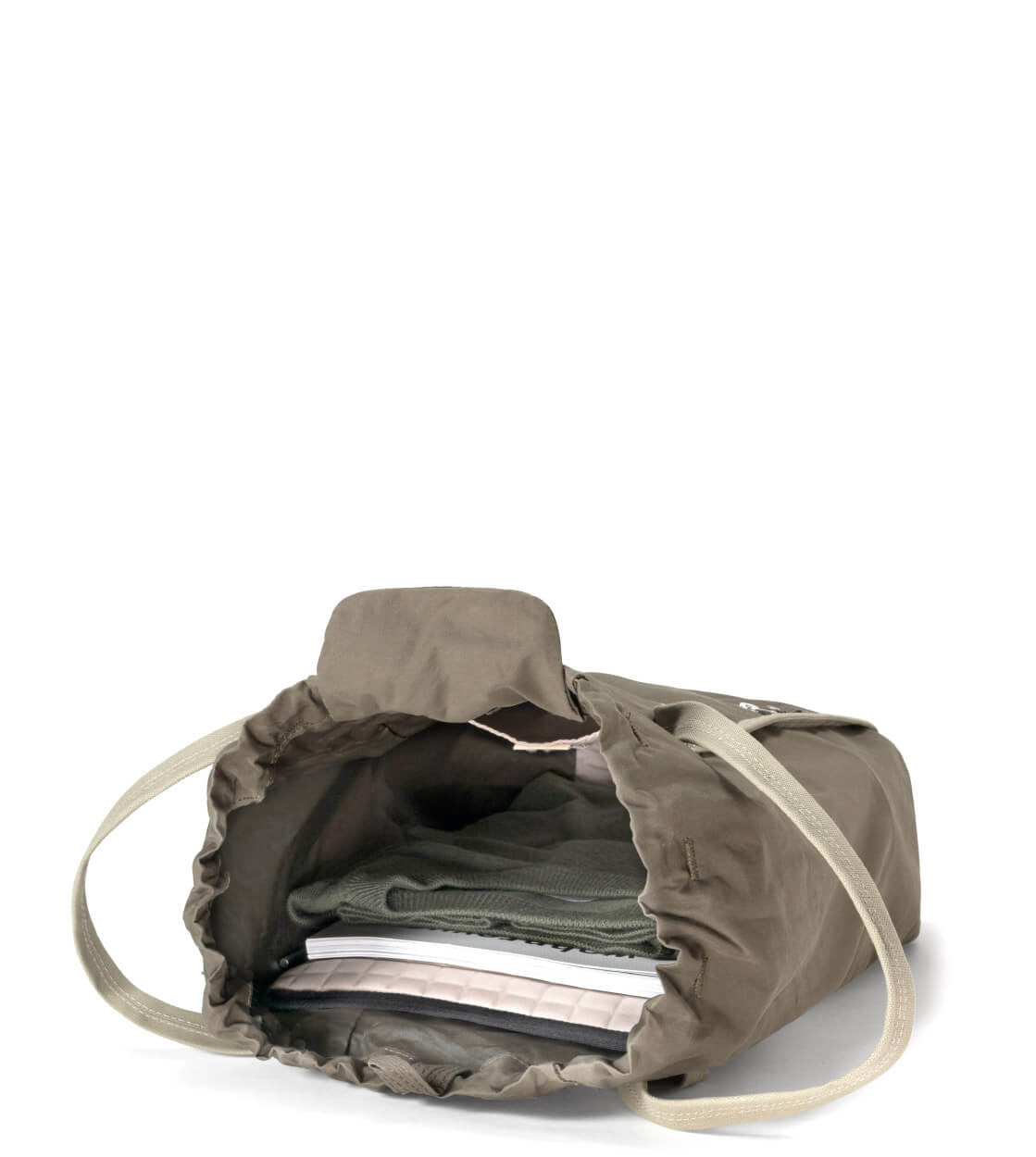 Qwstion Bag Small Bucket green woodpecker