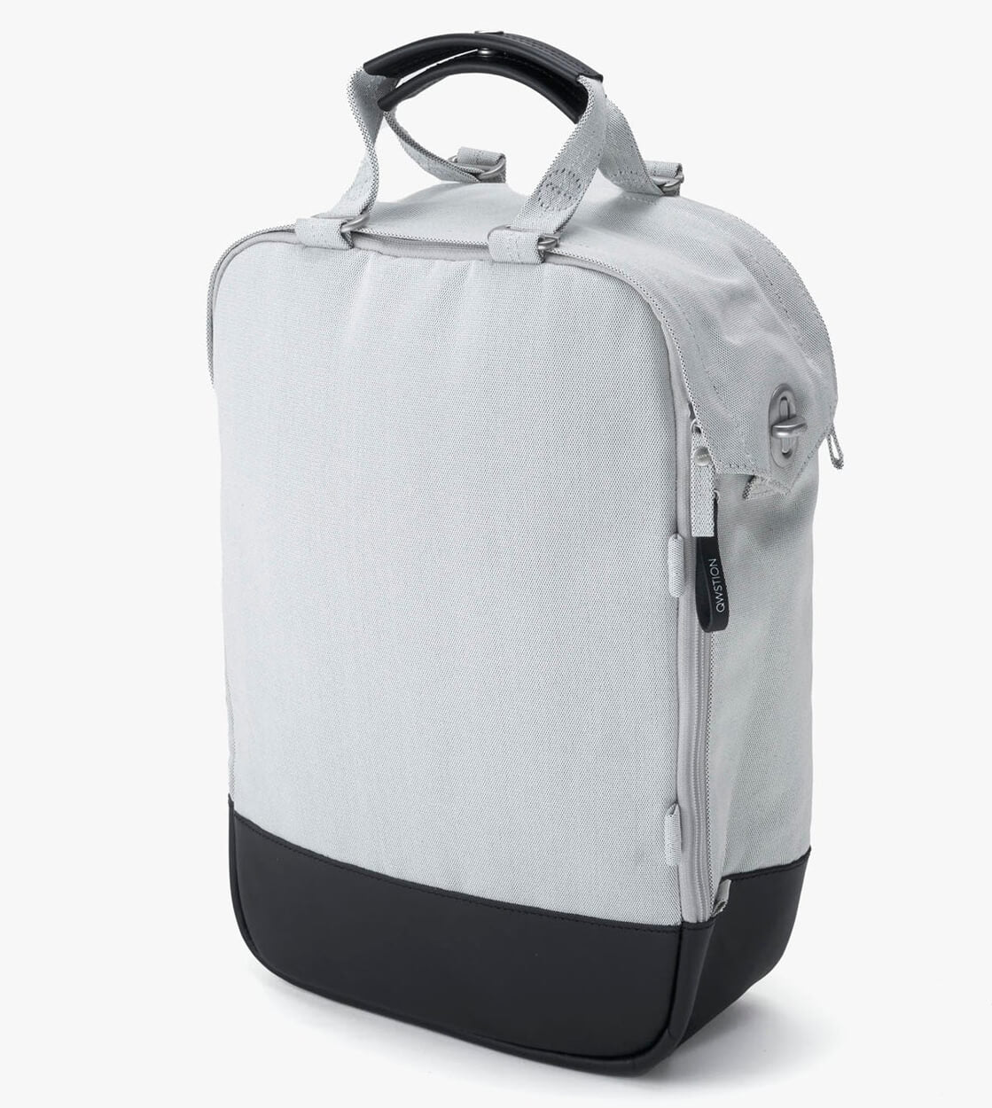 Qwstion Bananatex Daypack gravel black leather