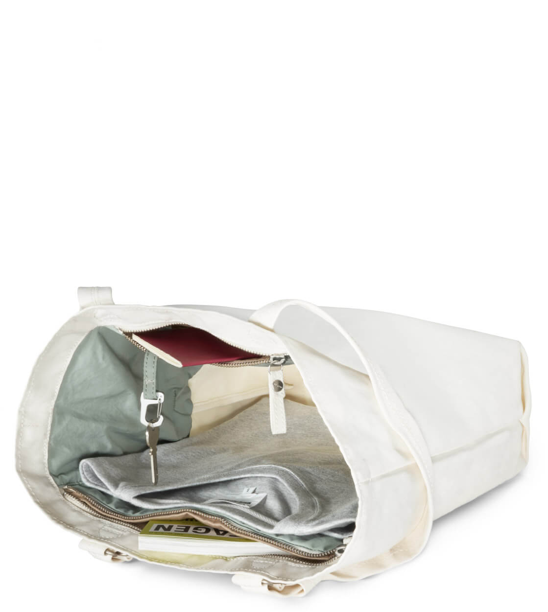 Qwstion Banatex Tote MD natural white heron