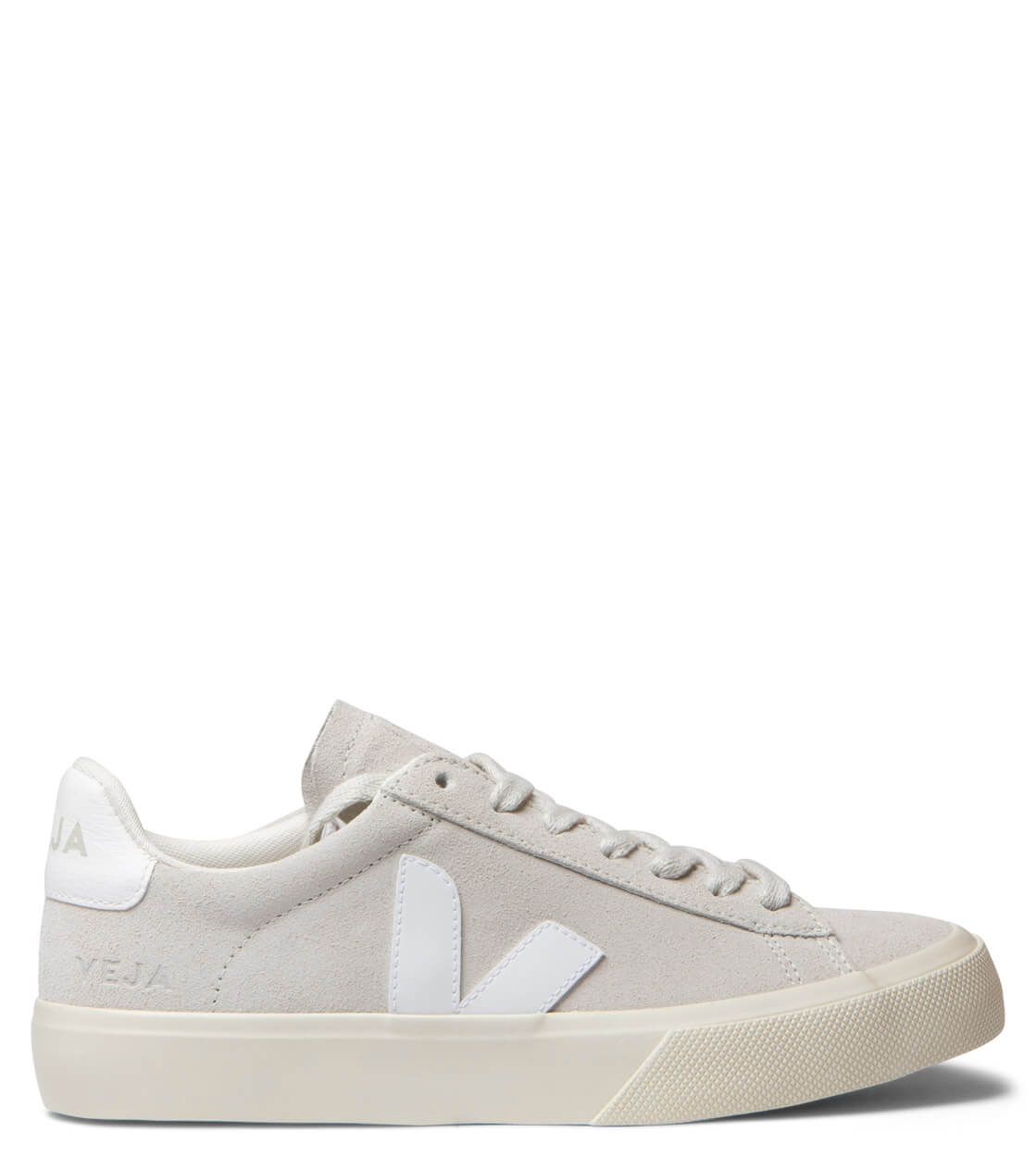 Veja W Shoes Campo Suede grey natural white – ROLLING ROCK SHOP