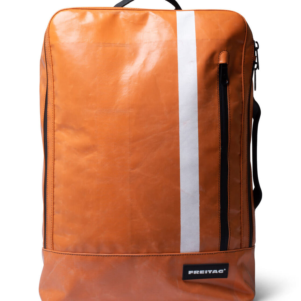 
                      
                        Freitag Backpack Hazzard orange/white
                      
                    