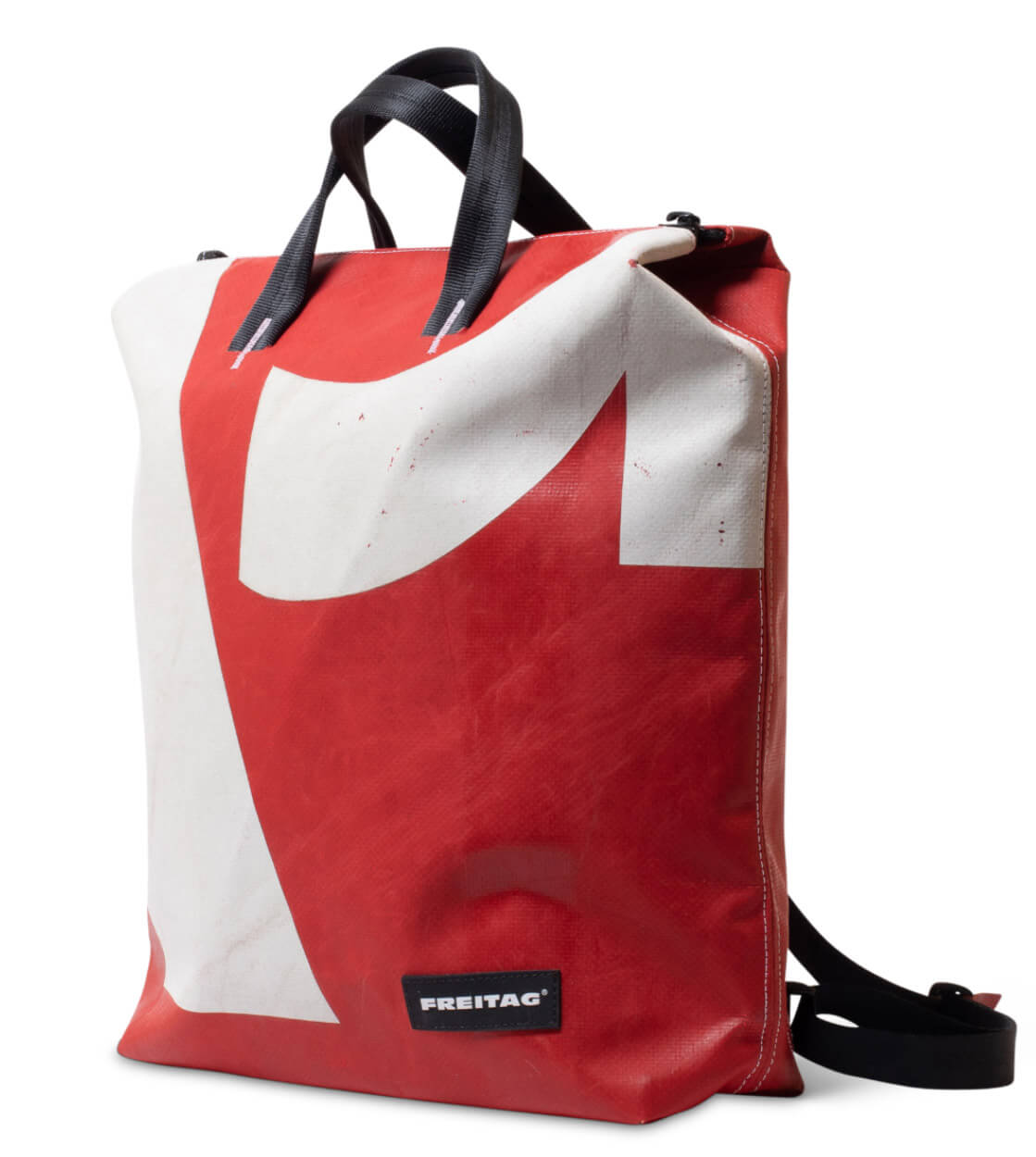 Freitag Backpack Pete red/white