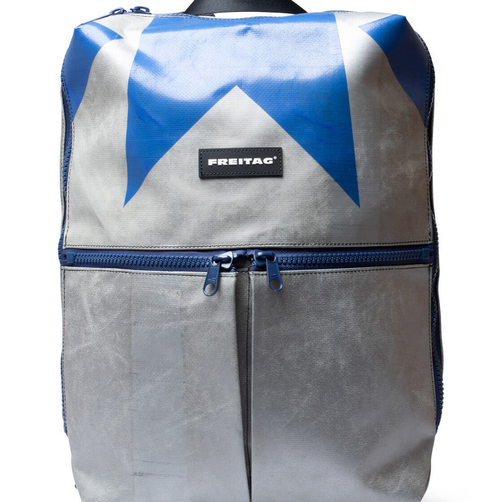 Freitag Backpack Fringe silver/blue
