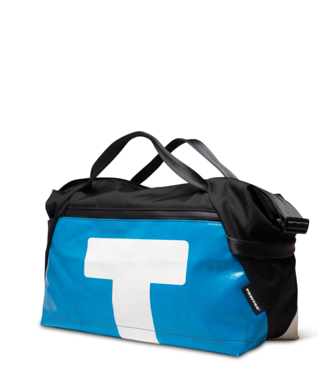 Freitag ToP Sportsbag Jimmy black/blue/white – ROLLING ROCK SHOP