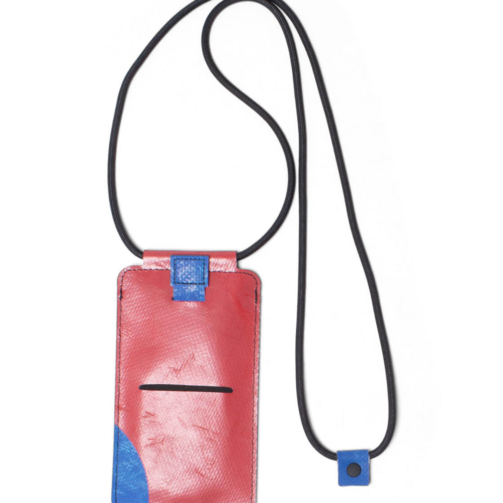 Freitag Myphone Pouch Robin red/blue