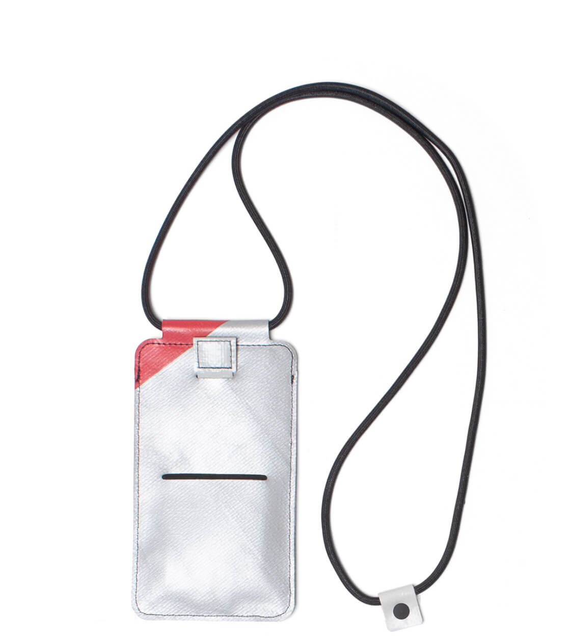 Freitag Myphone Pouch Robin silver/red/white