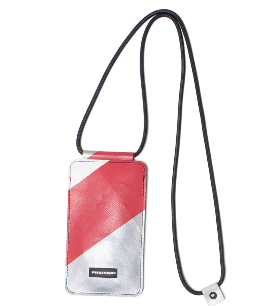 Freitag Myphone Pouch Robin silver/red/white