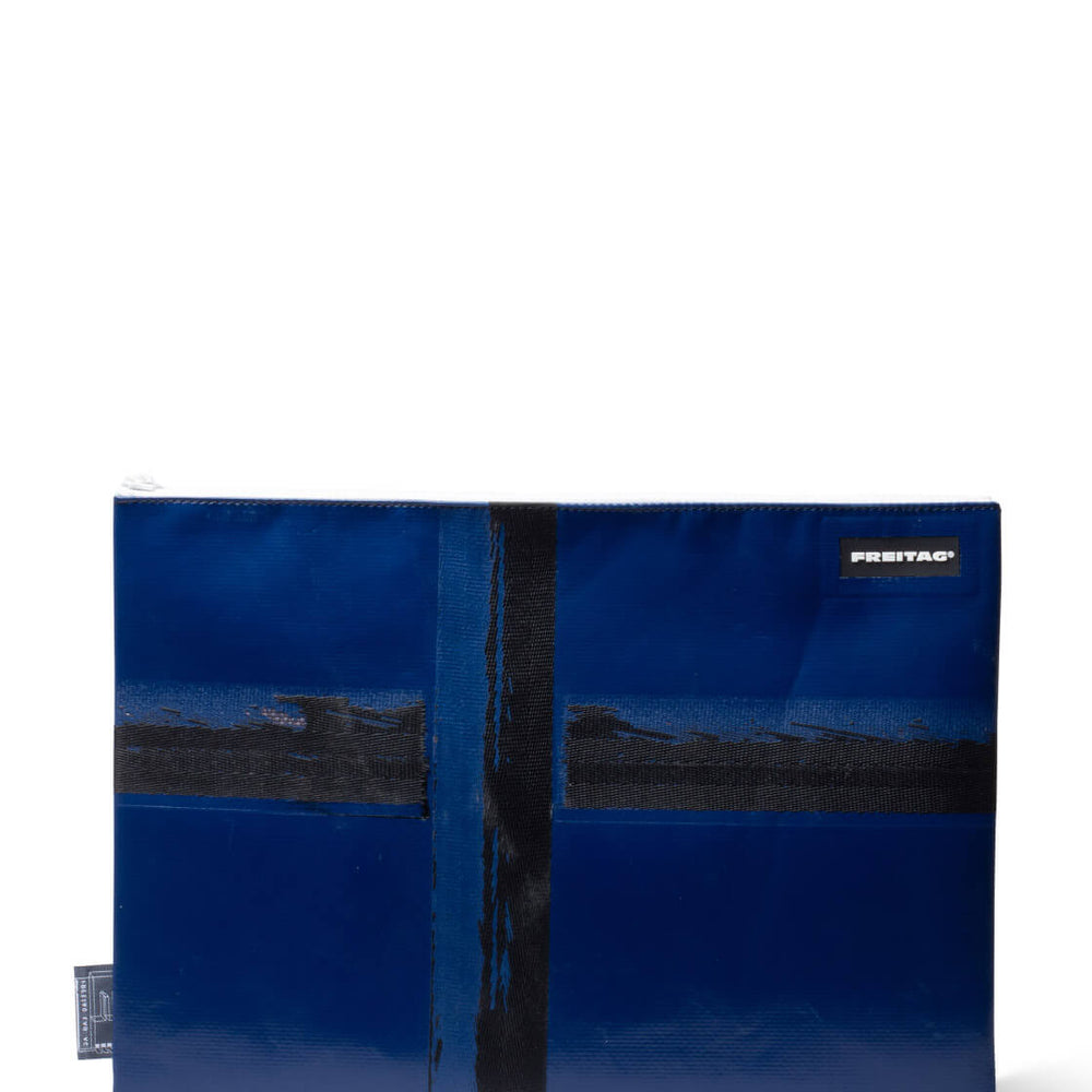 Freitag Pouch Dan The Real Rip-Off Special Edition blue/white