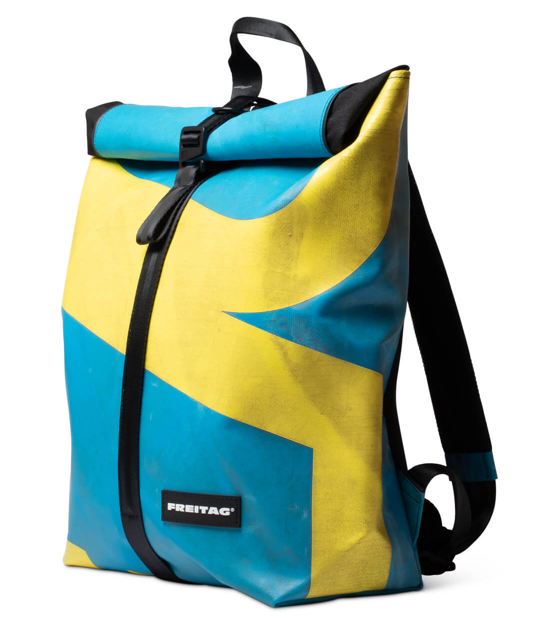 Freitag Backpack Clapton blue/yellow