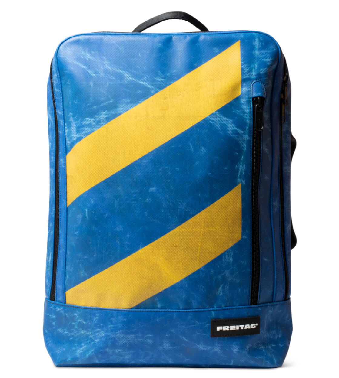 Freitag Backpack Hazzard blue/yellow