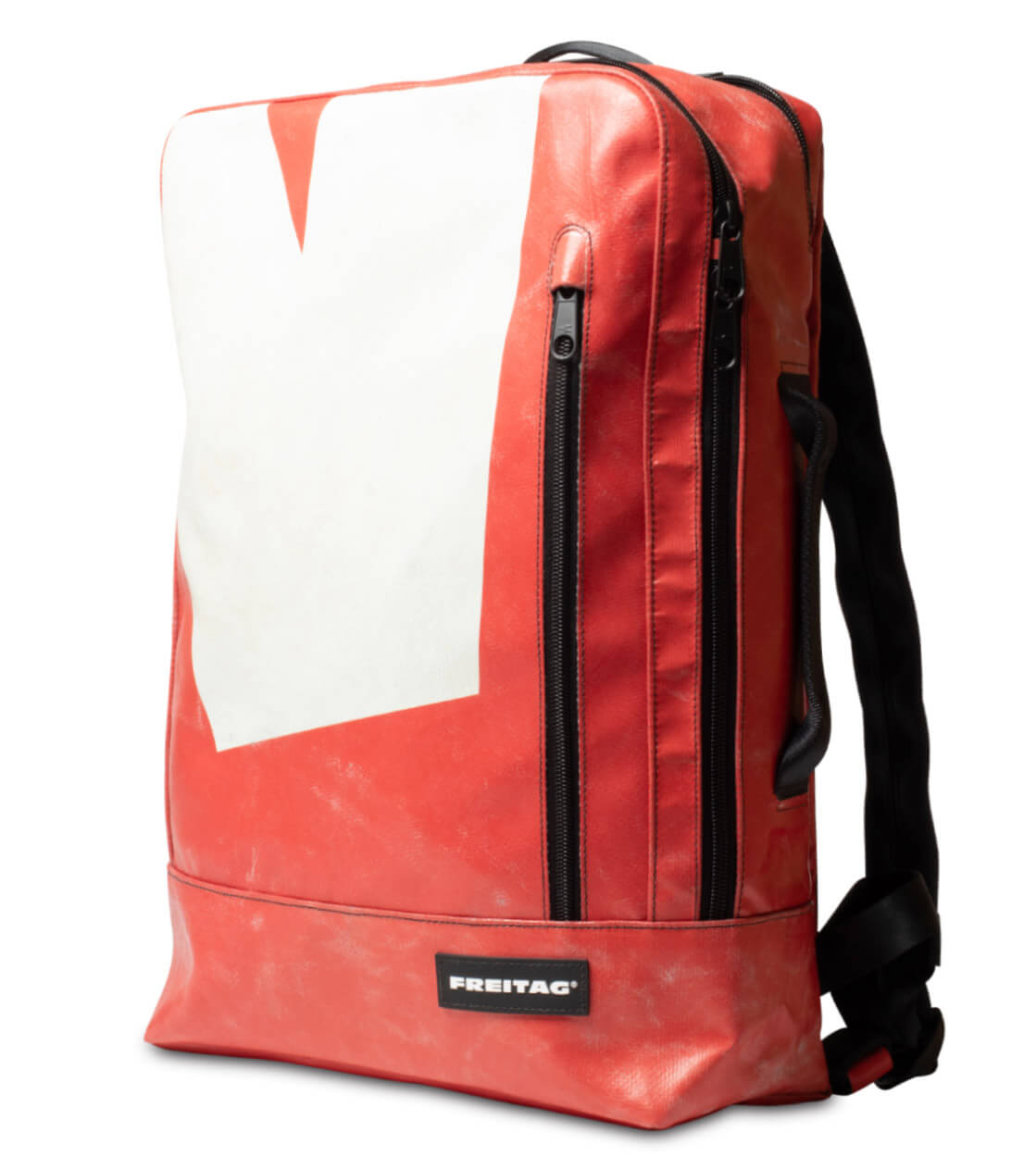 Freitag Backpack Hazzard red/grey