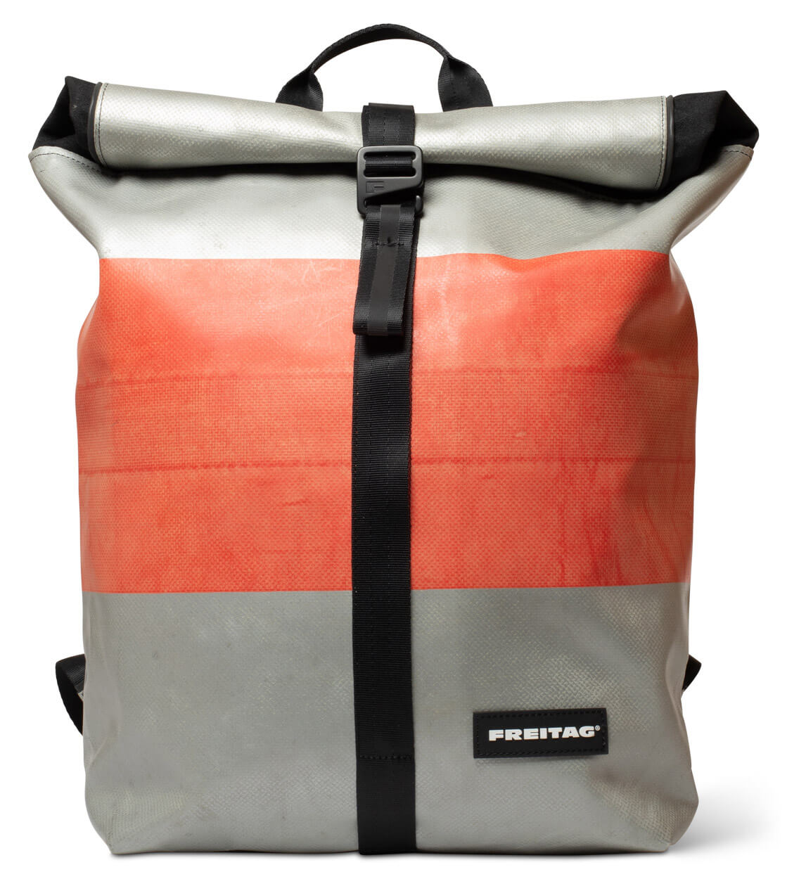 Freitag Backpack Clapton silver/red