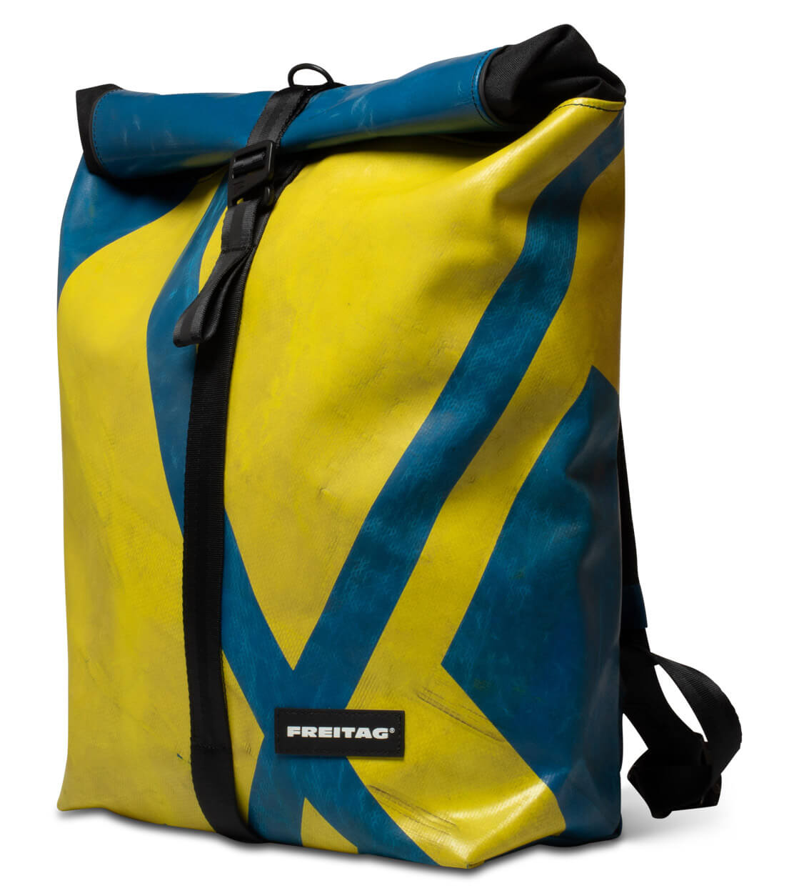 Freitag Backpack Clapton blue/yellow