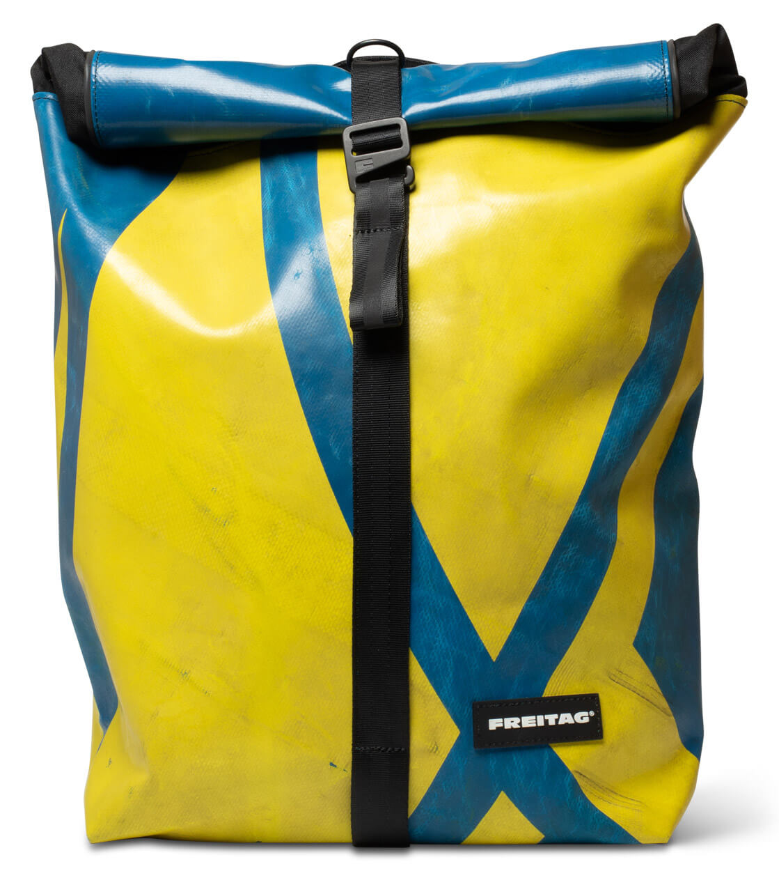 Freitag Backpack Clapton blue/yellow