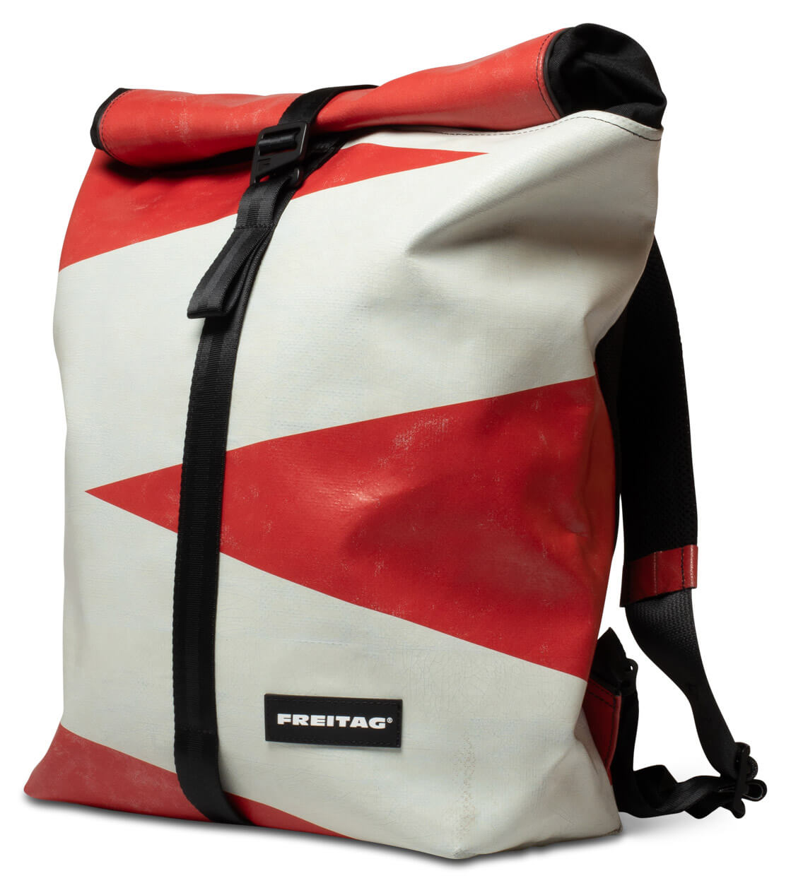 Freitag Backpack Clapton white/red