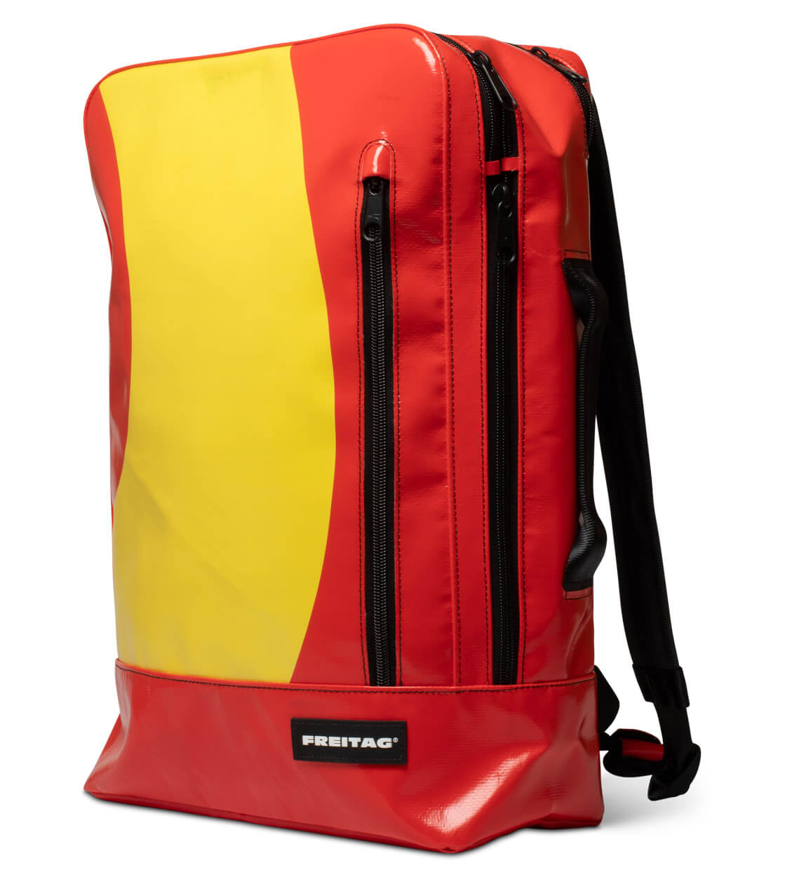 Freitag Backpack Hazzard red/yellow