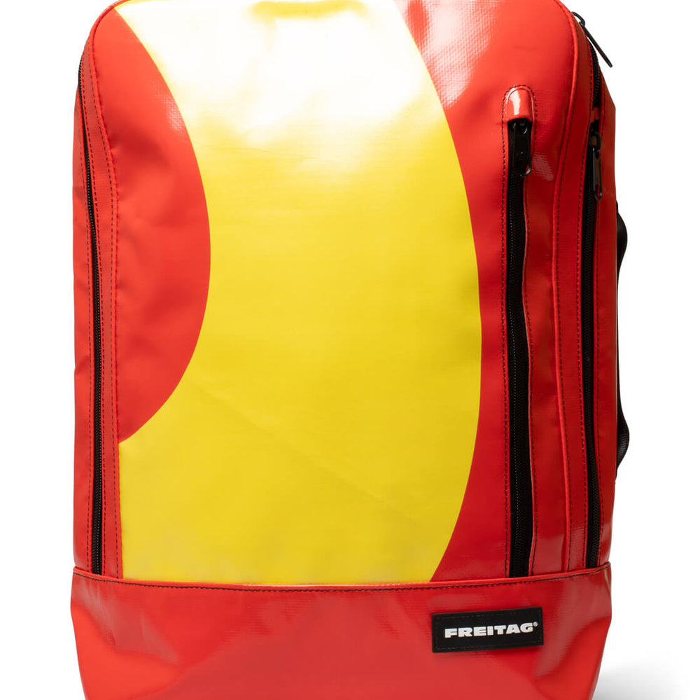 Freitag Backpack Hazzard red/yellow