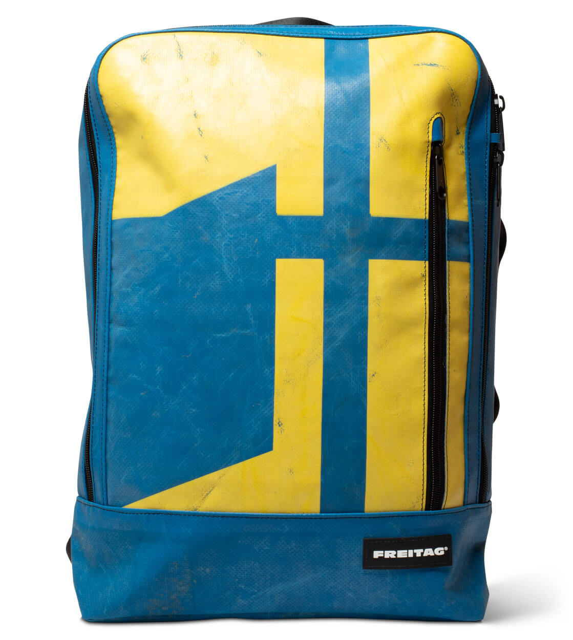 Freitag Backpack Hazzard blue/yellow