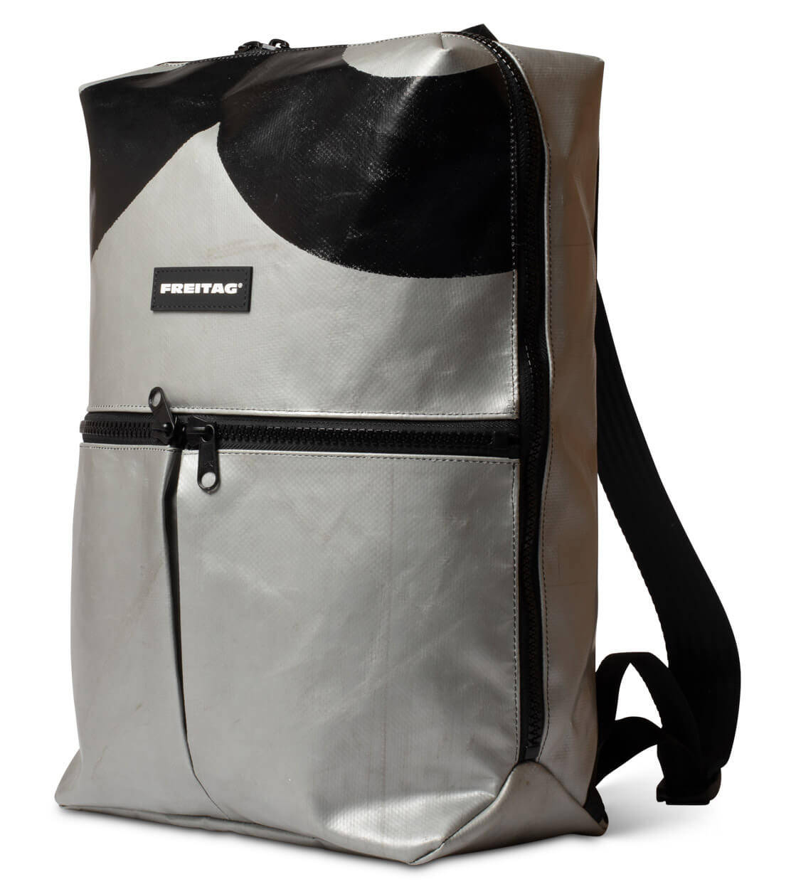 Freitag Backpack Fringe silver/black