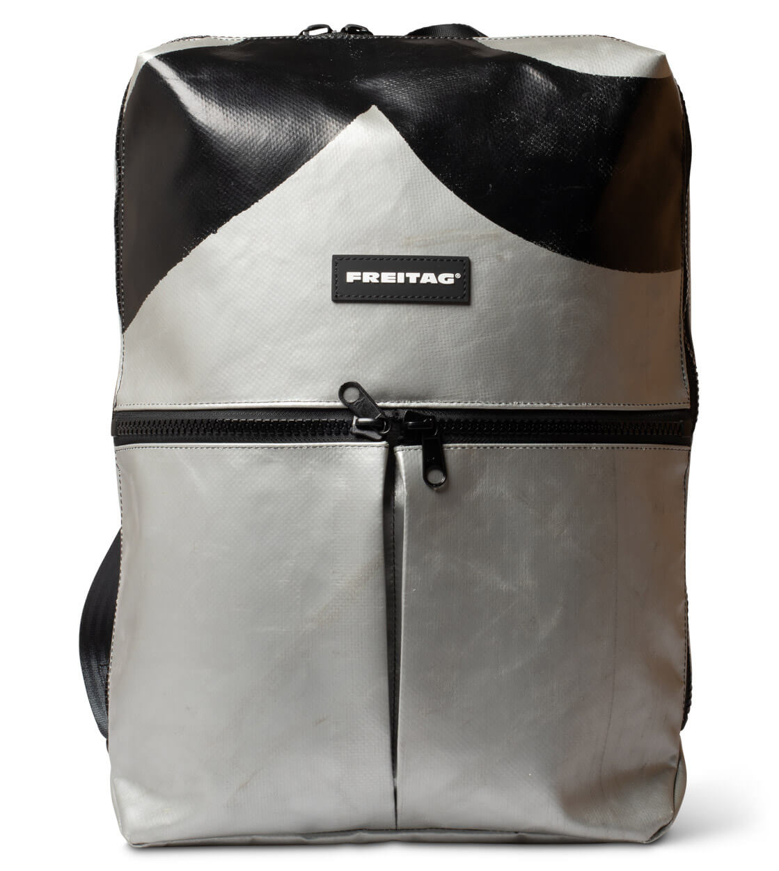 Freitag Backpack Fringe silver/black