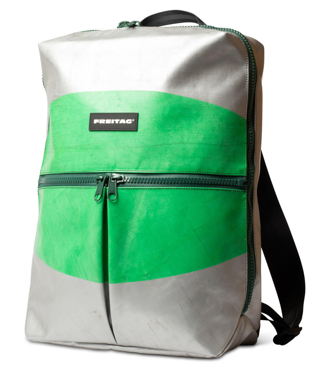 Freitag Backpack Fringe silver/green