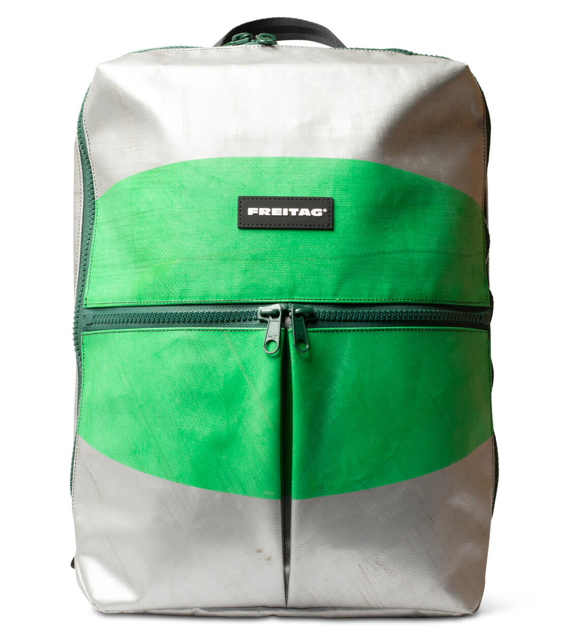 Freitag Backpack Fringe silver/green