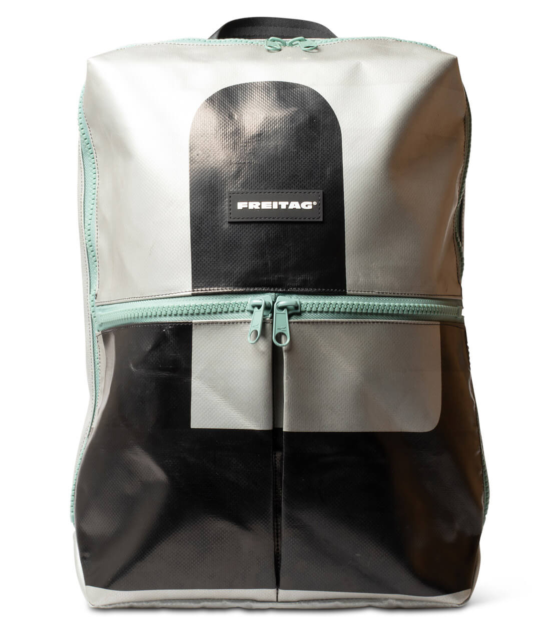 Freitag Backpack Fringe silver/black/green