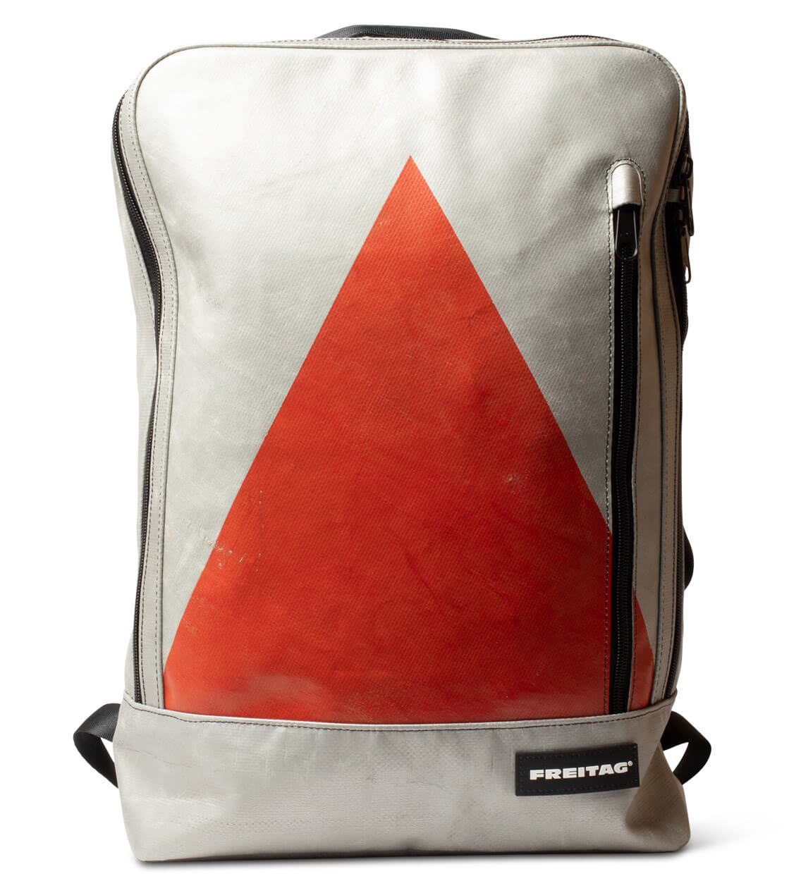 Freitag Backpack Hazzard silver/red