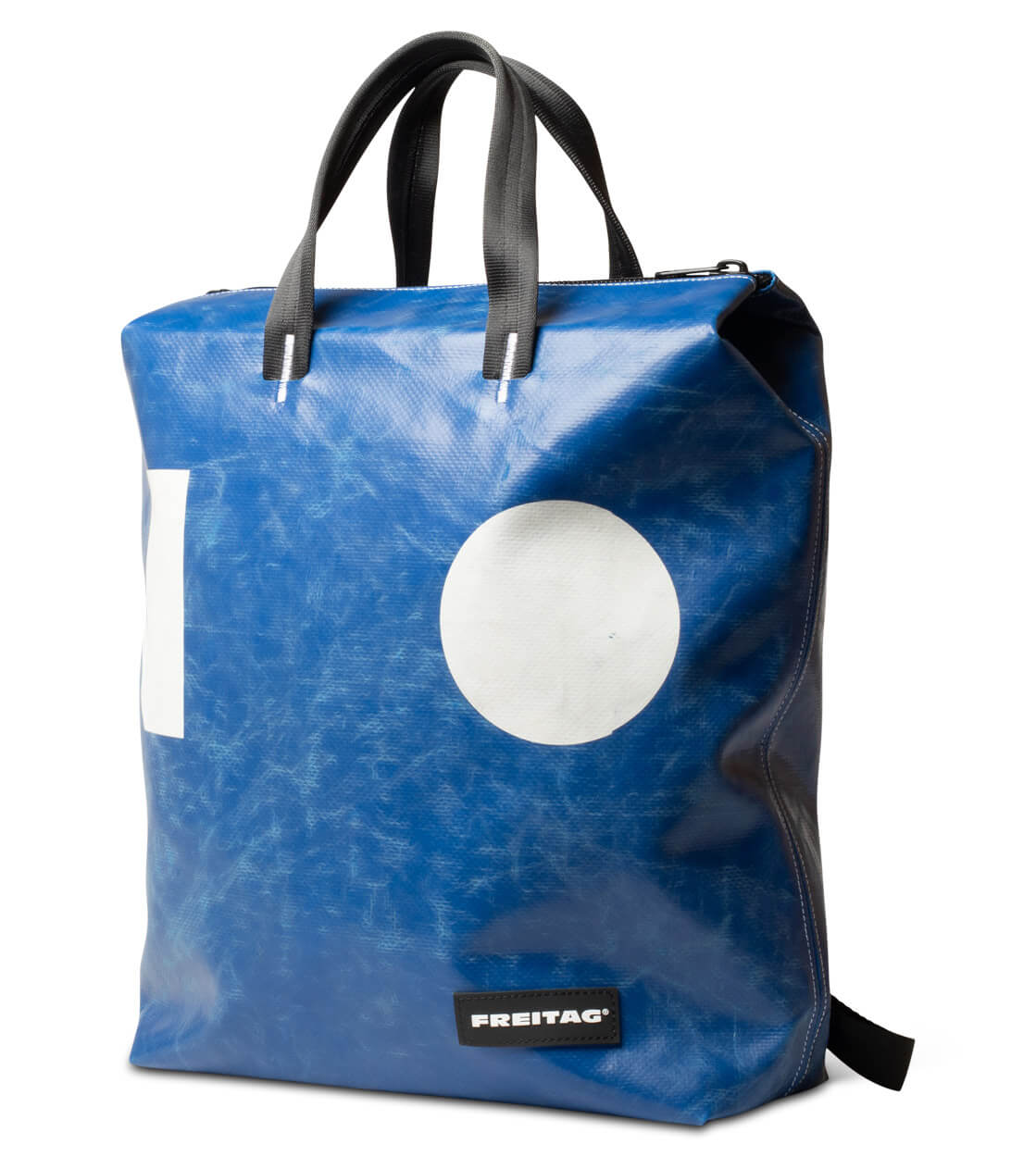 Freitag Backpack Pete blue/white