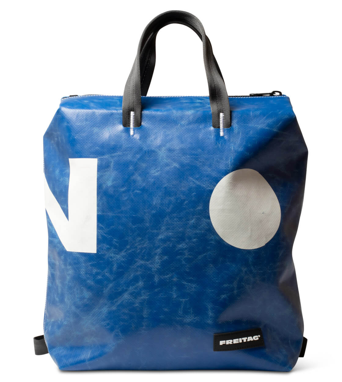 Freitag Backpack Pete blue/white