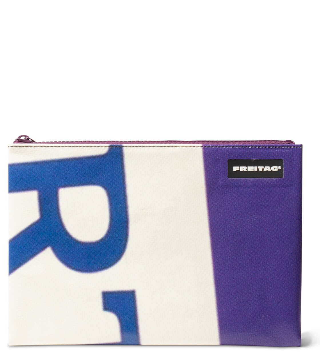 Freitag Pouch Chuck white/purple/blue