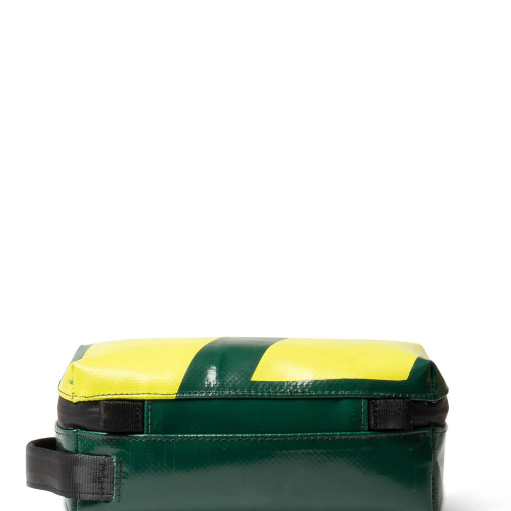 Freitag Toiletry Kit Cheyenne green/yellow