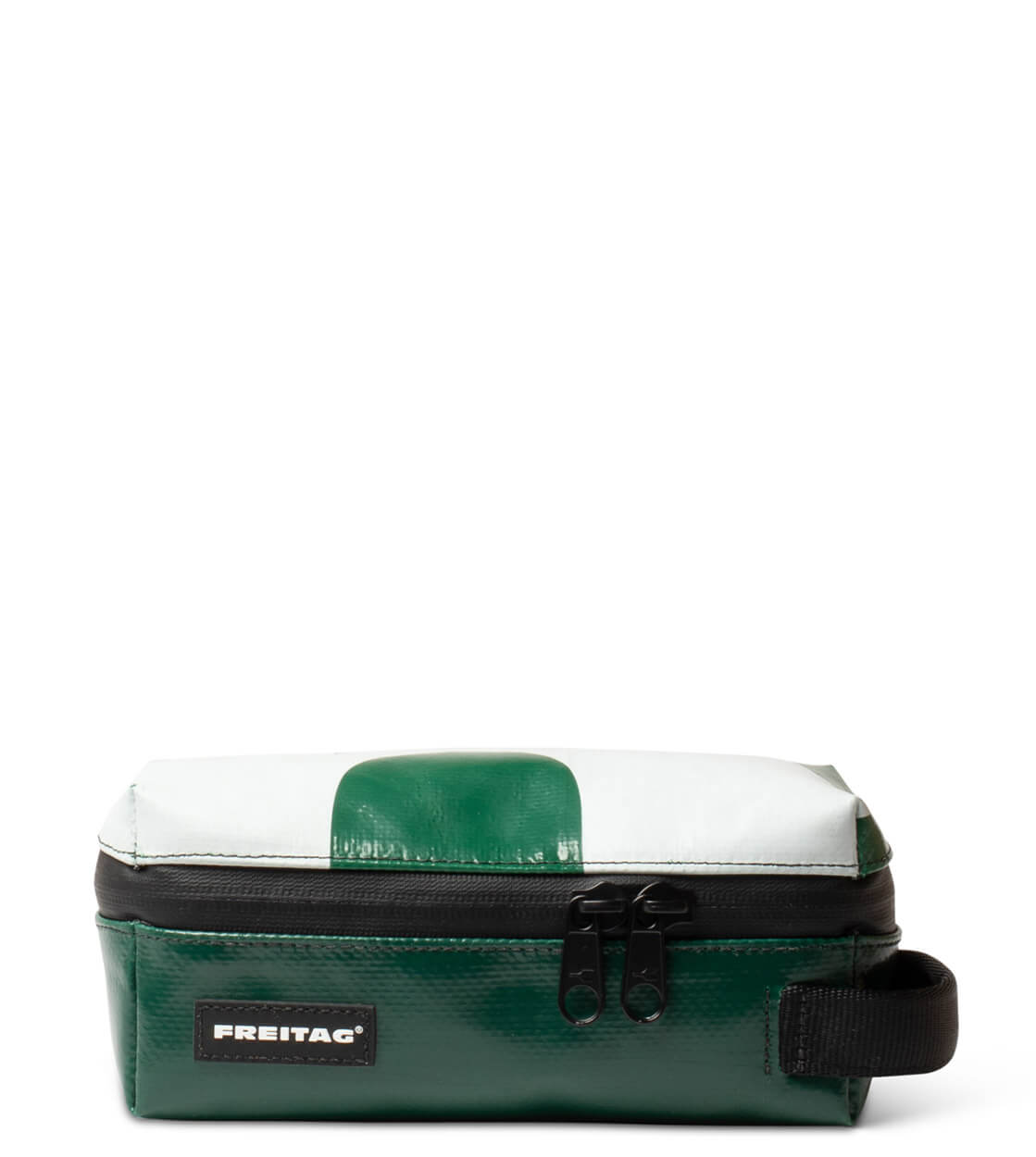 Freitag Toiletry Kit Cheyenne green/white