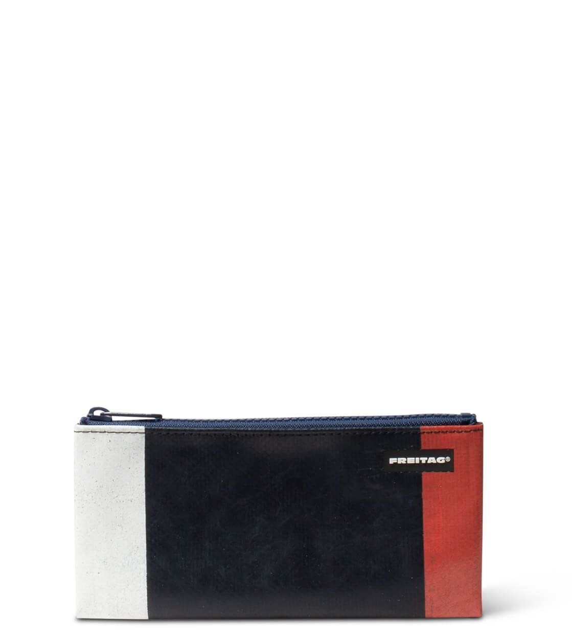 Freitag Pouch Serena black/white/red