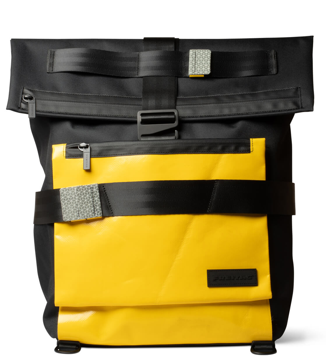 Freitag Backpack Gleason black/yellow